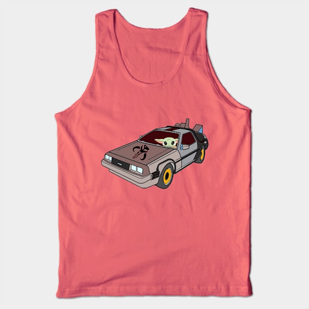 Man-DeLorean D.A.T. Tank Top by Divine Designs